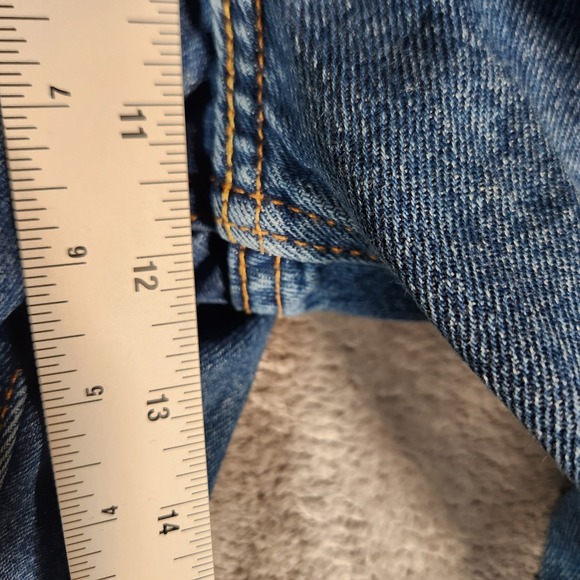 Levi's 505 Jeans Mens 36X32 Blue Regular Fit Straight Leg Denim - Picture 3 of 13